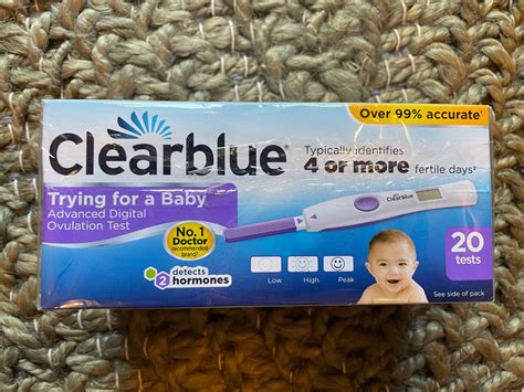 Clearblue Advanced Ovulation Test Kit Fertile Days Health