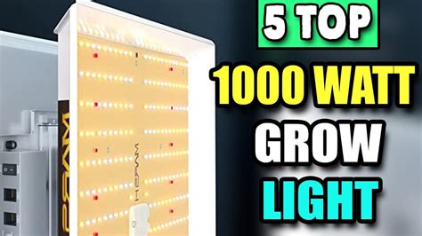 Best 1000 Watt Led Grow Light Youtube