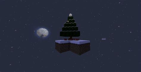 Christmas SkyBlock Minecraft Map