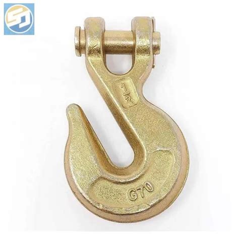 High Quality Rigging Of G80 Drop Forged Alloy Steel Self Lock Safety Lifting Clevis Slip Hooks