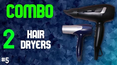 COMBO 5 HAIR DRYER Sound Bruit SECHE CHEVEUX SECADOR De Pelo ASMR