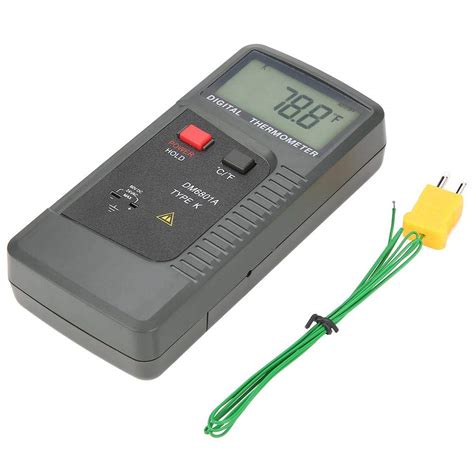 Mini Lcd Digital Thermometer Temperature Meter Tester With K Type