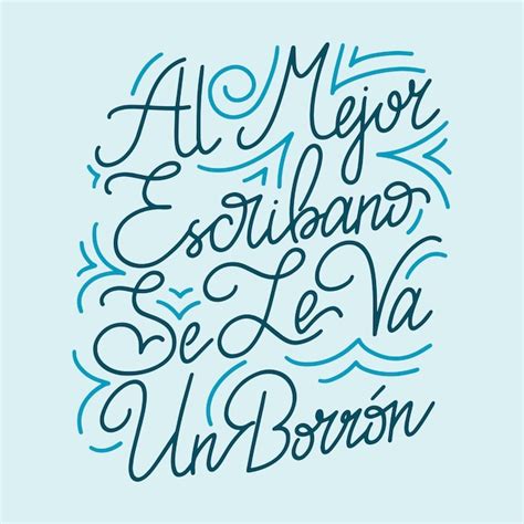 Premium Vector Motivational Spanish Quotes Vector Hand Drawn