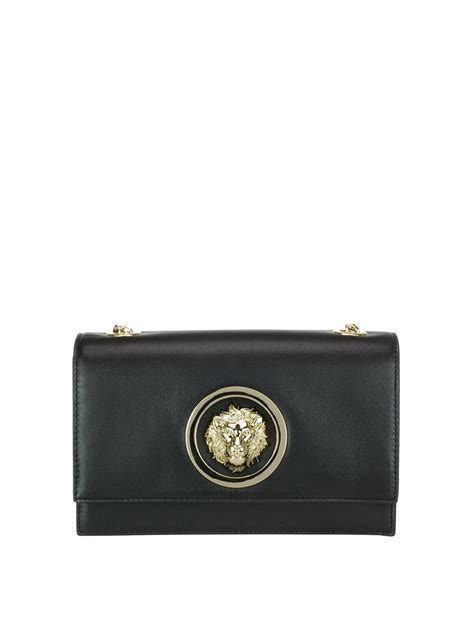 Cross Body Bags Versus Versace Lion Head Leather Crossbody