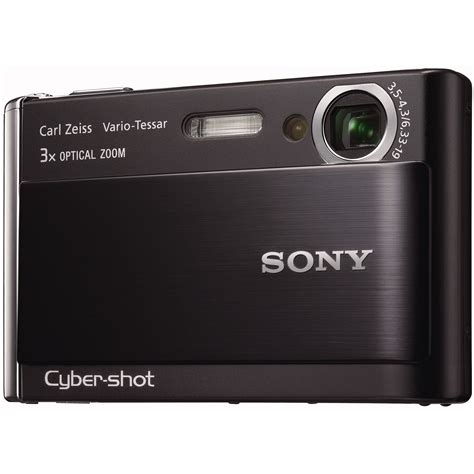 Best Buy Sony Cyber Shot 81 Megapixel Compact Camera Black Dsc T70