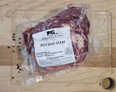 Beef Skirt Steak - Miller Family Farm