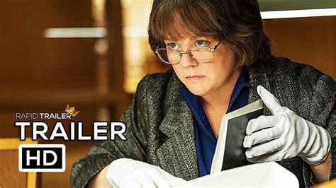 Can You Ever Forgive Me Official Trailer 2018 Melissa Mccarthy Movie Hd Youtube