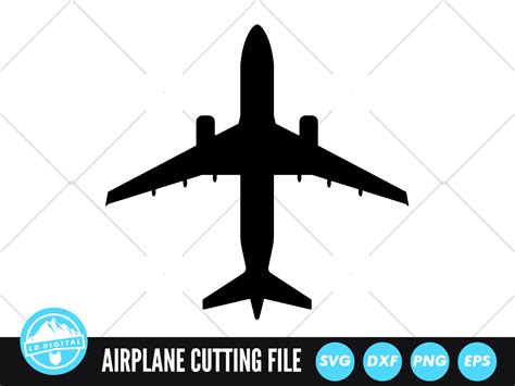 Airplane SVG Files | Airplane Cut Files | Airplane Vector Files By LD ...