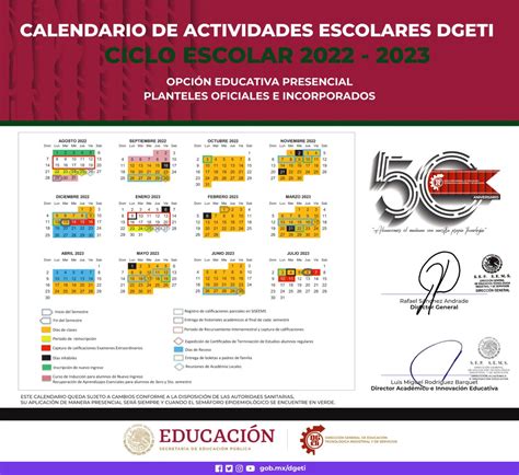 Calendario Escolar A Sep Bachillerato Printable Templates Free