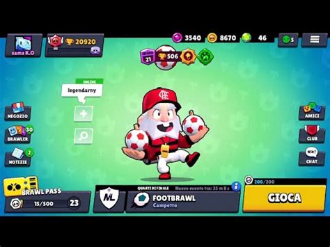 SHOPPO LA SKIN DYNAMIKE FLAMENGO BRAWL STARS ITA YouTube