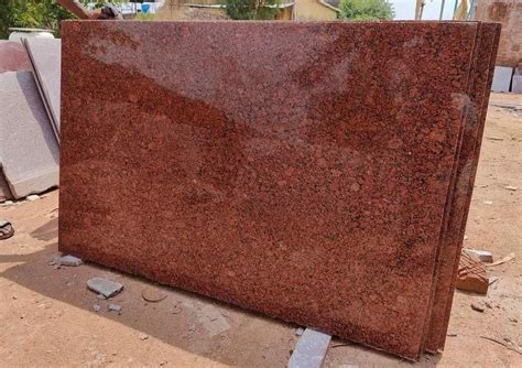 Imperial Red Granite Slab Dark And Light At ₹ 155sq Ft Imperial Red