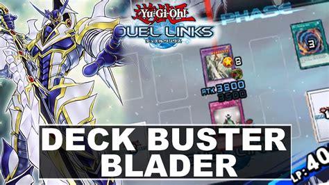 Deck Buster Blader Yu Gi Oh Duel Links Youtube