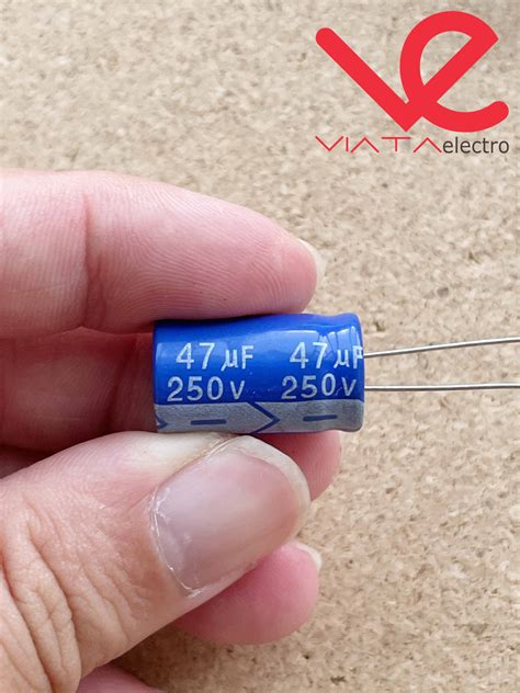 10 Buah Kapasitor Elco 47uf 250v Kapasitor Capacitor Elko Kapasitor 47 Uf 250 V Lazada Indonesia