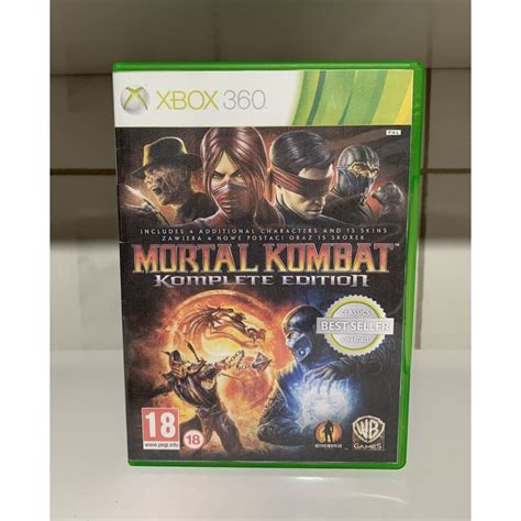 Mortal Kombat 9 Komplete Edition Legendado Xbox 360 Shopee Brasil