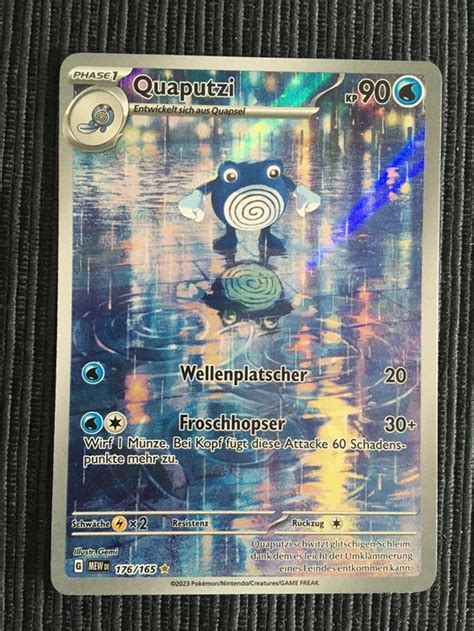 Pokemon Scarlet Violet 151 Quaputzi Art Rare Deutsch Kaufen Auf Ricardo