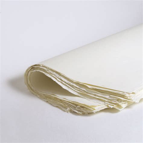 Ivory, Imperial Plus, 110 gsm – Deckle edge paper – Indian Cotton Paper Co.