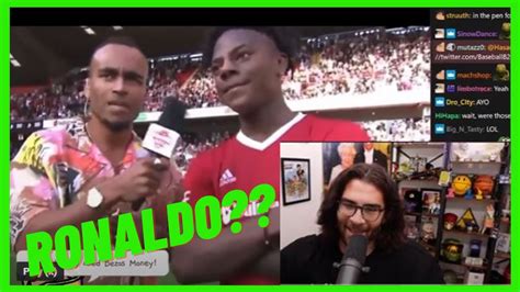 Hasanabi Reacts To Ishowspeed Feeling Like Ronaldo In Sidemen Charity