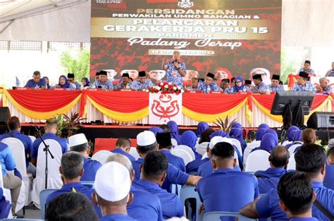 UMNO Padang Terap Lulus Usul Sokong Ismail Sabri PM Zahid Perkukuh