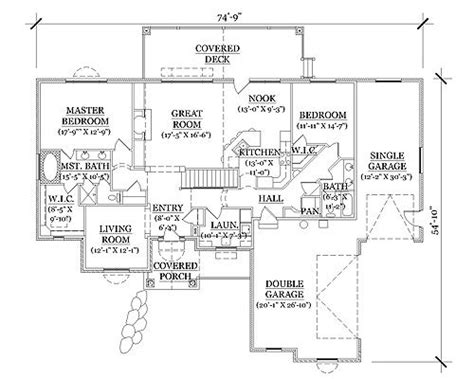 Rambler House Plans With Basements Professional House Floor Plans