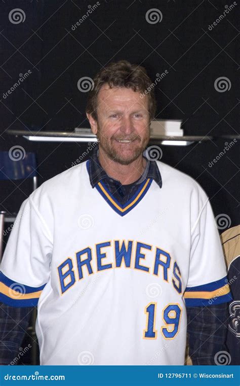 Robin Yount, Major League Baseball Hall of Famer Editorial Photo ...