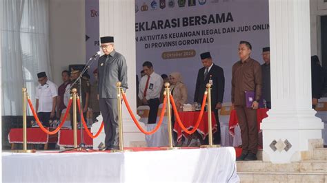 Pemprov Gorontalo Gelar Upacara Peringatan Hari Kesaktian Pancasila