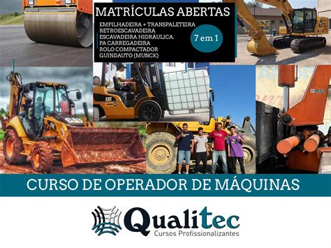 Qualitec Cursos Profissionalizantes Curso Operador de Máquinas