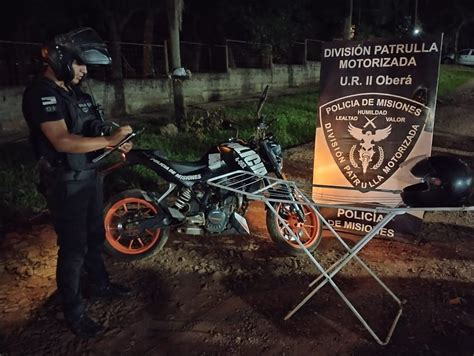 Tras Un R Pido Accionar Polic As Motorizados Recuperaron Elementos