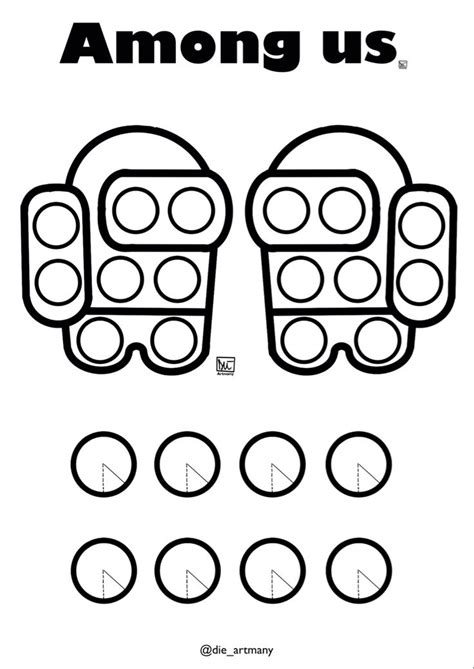 Pop It Among Us Para Imprimir Atividades Para Crian As Credo