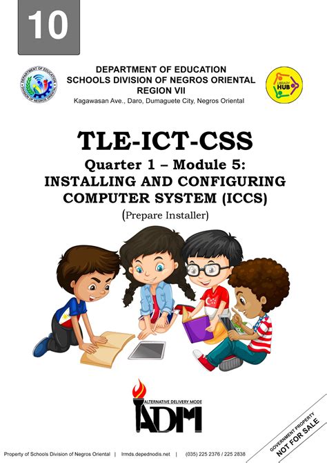 TLE10 Q1 W5 8 CSS Tle 10 10 TLE ICT CSS Quarter 1 Module 5