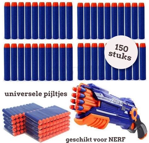 Pijltjes Darts Bullets Kogels Geschikt Voor Nerf Blasters