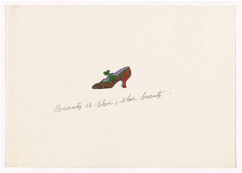 Andy Warhol Untitled from À la recherche du shoe perdu c 1955 MoMA