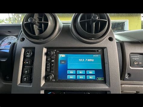 Hummer H Bose Nav Radio Why You Should Replaced It Now Youtube