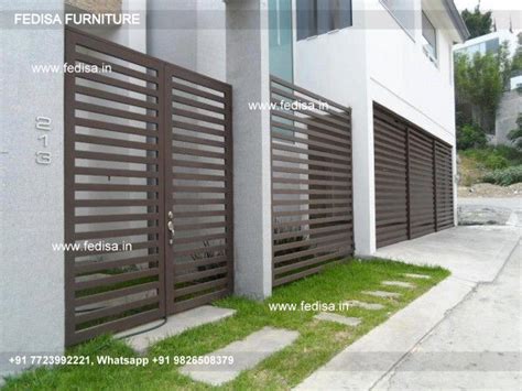 Steel Gate Design Double Door Modern Iron Fence Gate Catalogue Design