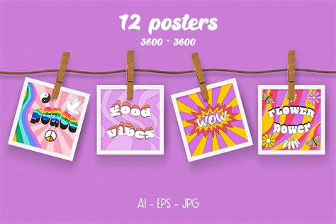 Symbols of the 90s on Behance