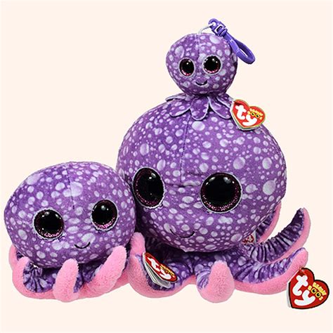 Pyoopeo Ty Beanie Boos Legs Octopus Set Plush Of 3 Small Regular Medium