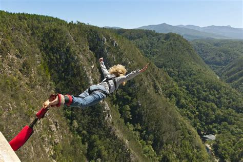 Worlds Highest Bungee Jump Bloukrans Bridge Garden Route