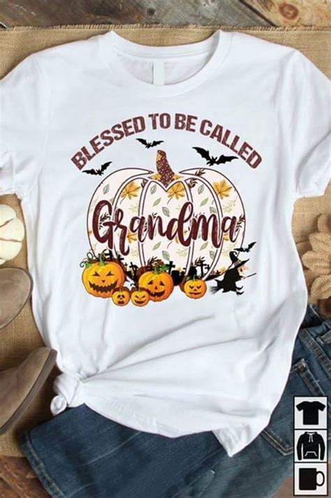 Blessed To Be Called Grandma Halloween Shirt Teepython