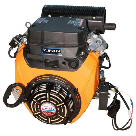 DIY-SHOP - Двигатель LIFAN 2V80ECC 20A (31 л.с., вал 25мм, эл. стартер ...