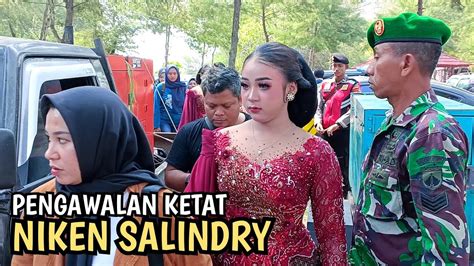 Kedatangan Niken Salindry Dapat Pengawalan Ketat Di Glagah Kulonprogo