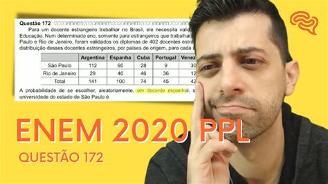 Para Um Docente Estrangeiro Trabalhar No Brasil - ENEM 2020 PPL - Q172 - Para um docente estrangeiro trabalhar no Brasil ...