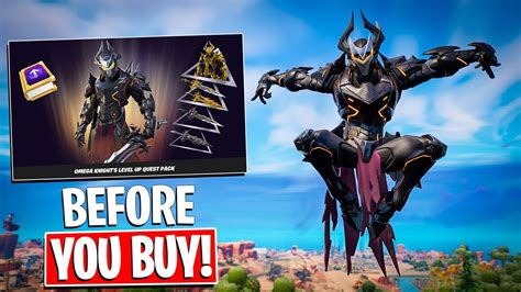 NEW OMEGA KNIGHT S LEVEL UP QUEST PACK Before You Buy Fortnite