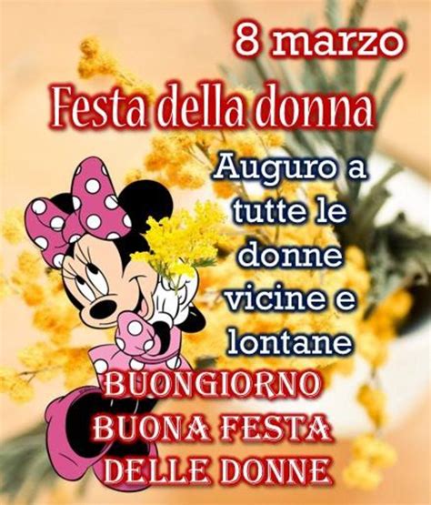 Auguri Festa Della Donna 8 Marzo BuongiornocolCuore