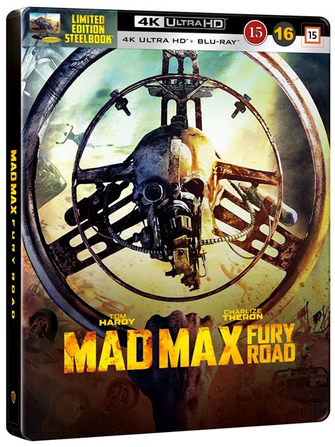 Mad Max Fury Road Limited Steelbook 4k Ultra Hd Blu Ray Cdon