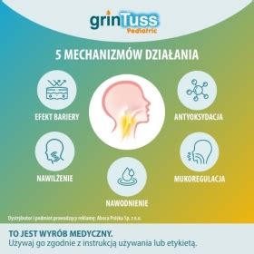 GrinTuss Pediatric Syrop Na Kaszel Suchy I Mokry Dla Dzieci 128 G