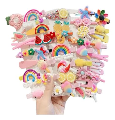 Kit Presilhas De Cabelo Infantil