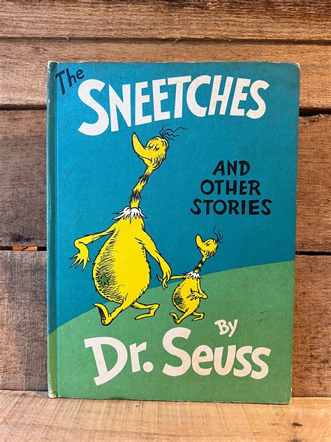 The Sneetches And Other Stories Dr Seuss 1961 Etsy