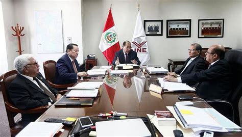 Reforma Electoral JNE Respalda Observaciones Del Ejecutivo A Proyectos