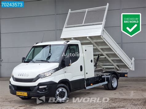 IVECO Daily 35C12 Kipper Met Kist 3500kg Trekhaak Euro6 Tipper Benne T