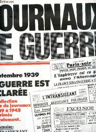 Journaux De Guerre Numero Special N Septembre La