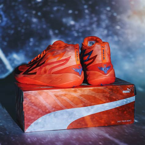 Lamelo Ball Puma Mb 02 Fiery Coral Ultra Orange 11